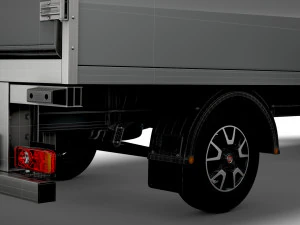 Fiat Ducato Box HQInterior 4300WB 2023 3D Model