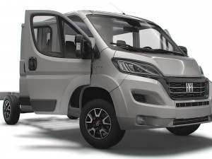Fiat Ducato Chassis CrCab 3800WB 2023 Modelo 3D