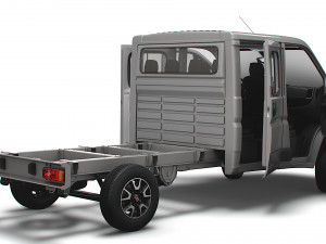 Fiat Ducato Chassis CrCab 3800WB 2023 Modelo 3D