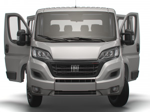 Fiat Ducato Chassis CrCab 3800WB 2023 Modelo 3D