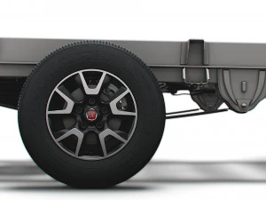 Fiat Ducato Chassis CrCab 3800WB 2023 3D Model