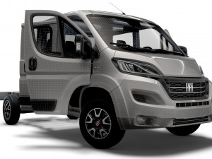 Fiat Ducato Chassis CrCab 3800WB 2023 Modelo 3D