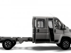 Fiat Ducato Chassis CrCab 3800WB 2023 3D Model