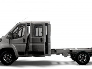 Fiat Ducato Chassis CrCab 3800WB 2023 Modelo 3D