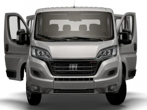 Fiat Ducato Chassis CrCab 3800WB 2023 3D Model