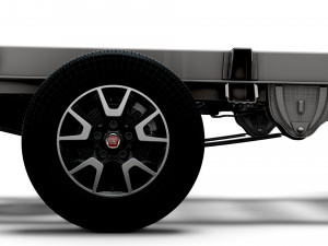 Fiat Ducato Chassis CrCab 3800WB 2023 Modelo 3D
