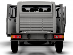 Fiat Ducato Chassis CrCab 3800WB 2023 Modelo 3D