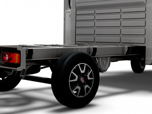 Fiat Ducato Chassis CrCab 3800WB 2023 Modelo 3D