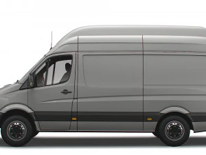 Freightliner Sprinter Cargo Van L2H3 2009 3D Model