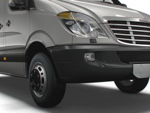Freightliner Sprinter Cargo Van L2H3 2009 3D 모델