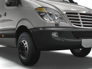 Freightliner Sprinter Cargo Van L2H3 2009 3D Model