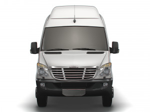Freightliner Sprinter Cargo Van L2H3 2009 3D 모델