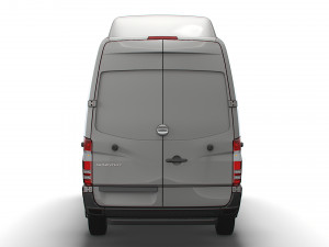 Freightliner Sprinter Cargo Van L2H3 2009 3D 모델