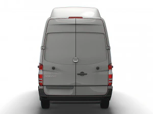 Freightliner Sprinter Cargo Van L2H3 2009 3D Model