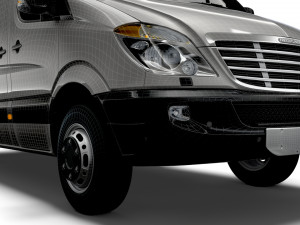 Freightliner Sprinter Cargo Van L2H3 2009 3D 모델