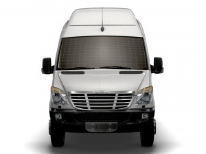 Freightliner Sprinter Cargo Van L2H3 2009 3D 모델