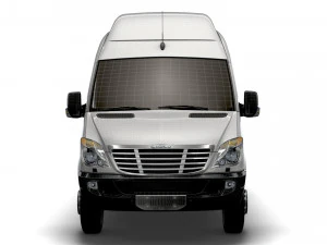 Freightliner Sprinter Cargo Van L2H3 2009 3D Model