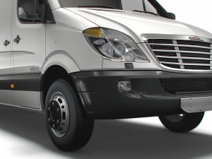 Freightliner Sprinter Cargo Van L4H2 2008 3D 모델