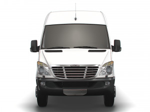 Freightliner Sprinter Cargo Van L4H2 2008 3D 모델