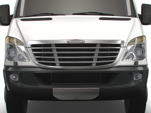 Freightliner Sprinter Cargo Van L4H2 2008 3D 모델