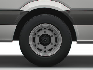 Freightliner Sprinter Cargo Van L4H2 2008 3D 모델