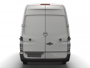 Freightliner Sprinter Cargo Van L4H2 2008 3D 모델