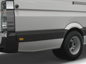 Freightliner Sprinter Cargo Van L4H2 2008 3D 모델