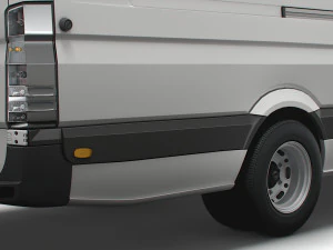 Freightliner Sprinter Cargo Van L4H2 2008 3D Model