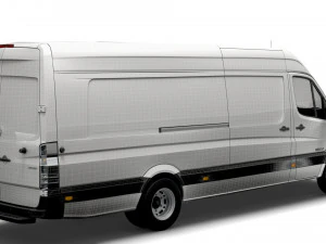Freightliner Sprinter Cargo Van L4H2 2008 3D Model