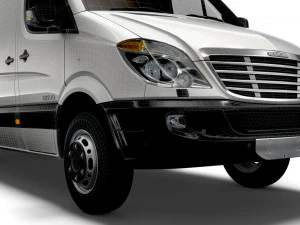 Freightliner Sprinter Cargo Van L4H2 2008 3D Model