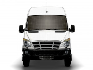 Freightliner Sprinter Cargo Van L4H2 2008 3D 모델