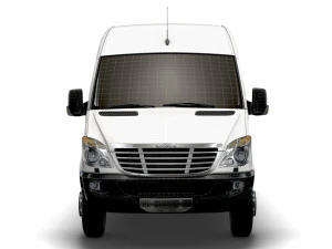 Freightliner Sprinter Cargo Van L4H2 2008 3D Model