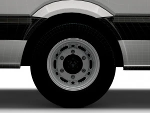 Freightliner Sprinter Cargo Van L4H2 2008 3D Model