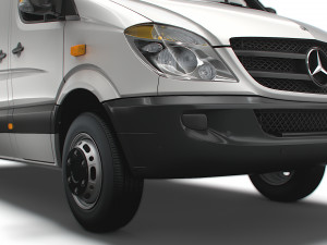 Mercedes Benz Sprinter Van L2H1 2008 3D Модель