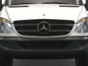 Mercedes Benz Sprinter Van L2H1 2008 3D Модель