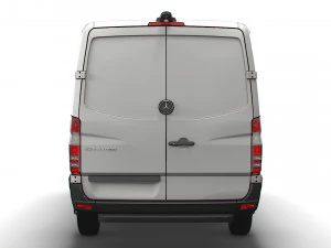 Mercedes Benz Sprinter Van L2H1 2008 3D Model