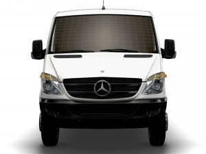 Mercedes Benz Sprinter Van L2H1 2008 3D Модель