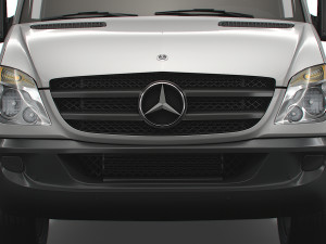 Mercedes Benz Sprinter Van L2H2 2008 3Dモデル