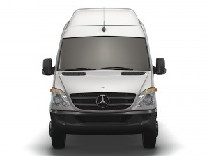 Mercedes Benz Sprinter Van L2H3 2008 3D 모델