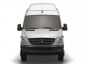 Mercedes Benz Sprinter Van L2H3 2008 3D Model