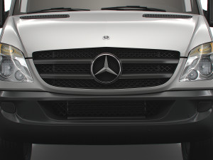 Mercedes Benz Sprinter Van L2H3 2008 3D 모델