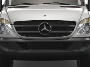 Mercedes Benz Sprinter Van L2H3 2008 3D Model