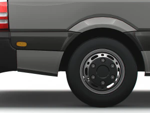 Mercedes Benz Sprinter Van L2H3 2008 3D Model