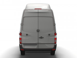 Mercedes Benz Sprinter Van L2H3 2008 3D 모델