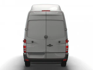 Mercedes Benz Sprinter Van L2H3 2008 3D Model