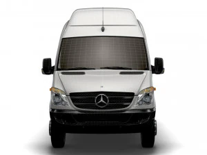 Mercedes Benz Sprinter Van L2H3 2008 3D Model