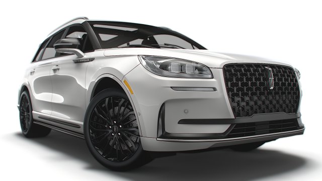 Lincoln Corsair Reserve 2023 3D Модель .c4d .max .obj .3ds .fbx .stl .blend 