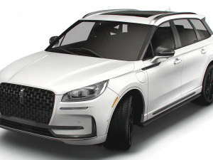 Lincoln Corsair-reservaat 2023 3D Model