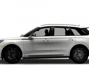 Lincoln Corsair-reservaat 2023 3D Model