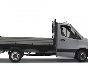 Mercedes Benz Sprinter Dropside 2023 3D Model